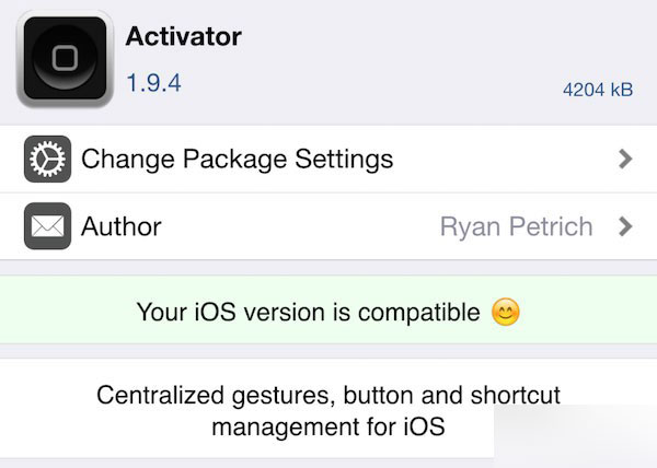 iOS8.4完美越狱插件推荐：手势插件Activator和Flipswitch手机插件「iOS8.4完美越狱插件推荐：手势插件Activator和Flipswitch」